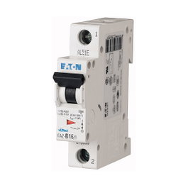 Eaton FAZ-B16/1 Disyuntor en miniatura 16A 1p Tipo B