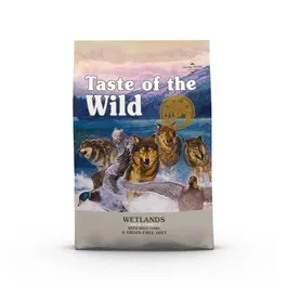 Taste of the Wild Wetlands Pato Codorniz Pienso para Perros Adultos 12,2 kg