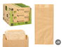 Kinvara Bolsa Papel Bocadillo 30uds 12x26 cm Kraft Celulosa (Set de 18)