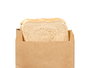 Kinvara Bolsa Papel Bocadillo 30uds 12x26 cm Kraft Celulosa (Set de 18)