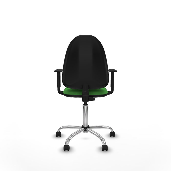 PIQUERAS Y CRESPO Silla de oficina Aýna Verde con Base Cromada PIQUERAS Y CRESPO Silla de oficina Aýna Verde con Base Cromada