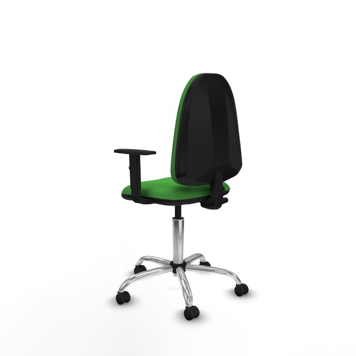 PIQUERAS Y CRESPO Silla de oficina Aýna Verde con Base Cromada PIQUERAS Y CRESPO Silla de oficina Aýna Verde con Base Cromada