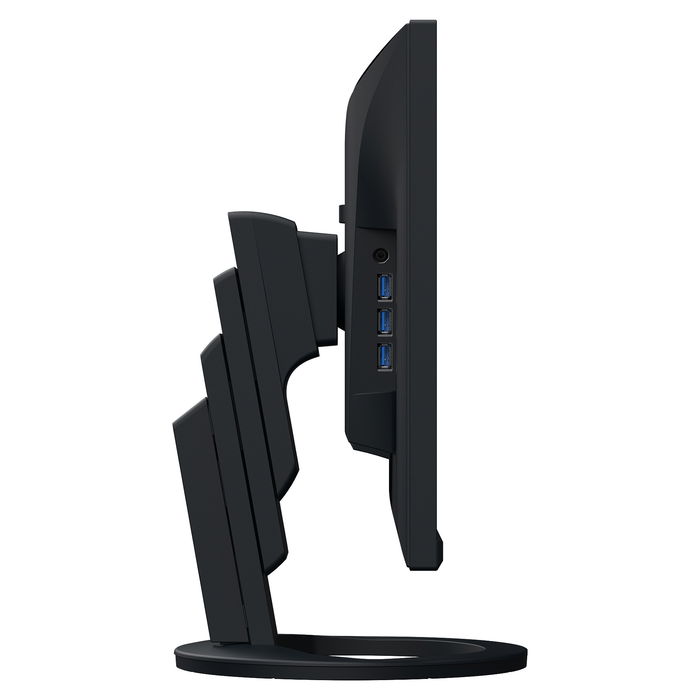 EIZO FlexScan EV2490-BK Monitor 23.8" / 60.5 cm Full HD (1920x1080) IPS con USB-C 70W, HDMI, DisplayPort, Altavoces, Negro