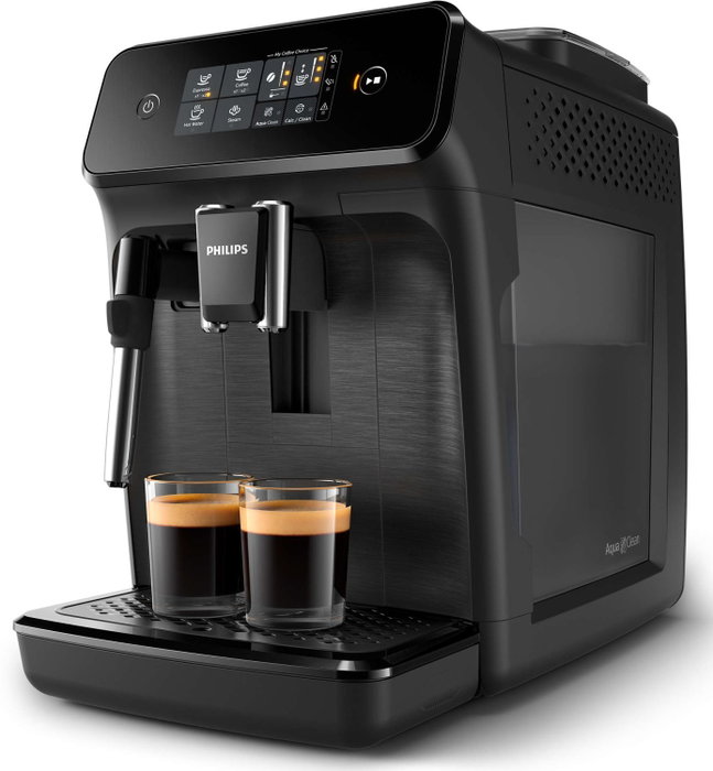 Philips 1200 Series EP1220/00 Máquina de café espresso superautomática, 15 bares, 1500 W, negro Philips 1200 Series EP1220/00 Máquina de café espresso superautomática, 15 bares, 1500 W, negro