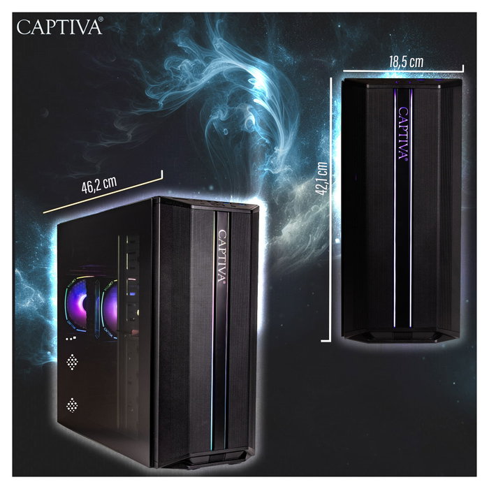 Captiva Advanced Gaming I80-403 PC Torre Intel Core i7-14700 64GB RAM 1TB SSD Negro