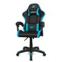 Drift Silla Gaming Dr35 Negra Azul Ergonómica Reclinable Cojines Reposabrazos Acolchados