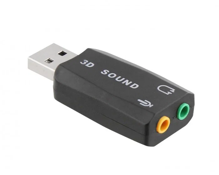 T'nb Adaptador de audio USB con tarjeta de sonido 5.1 y 2 jacks - negro T'nb Adaptador de audio USB con tarjeta de sonido 5.1 y 2 jacks - negro