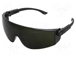 LAHTI PRO Gafas protectoras con lente verde oscuro oscurecida