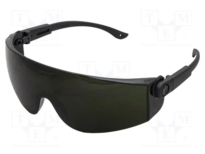 LAHTI PRO Gafas protectoras con lente verde oscuro oscurecida LAHTI PRO Gafas protectoras con lente verde oscuro oscurecida