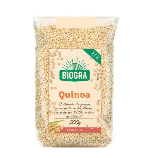 BIOGRA Quinoa en grano 500gr. BIO BIOGRA Quinoa en grano 500gr. BIO