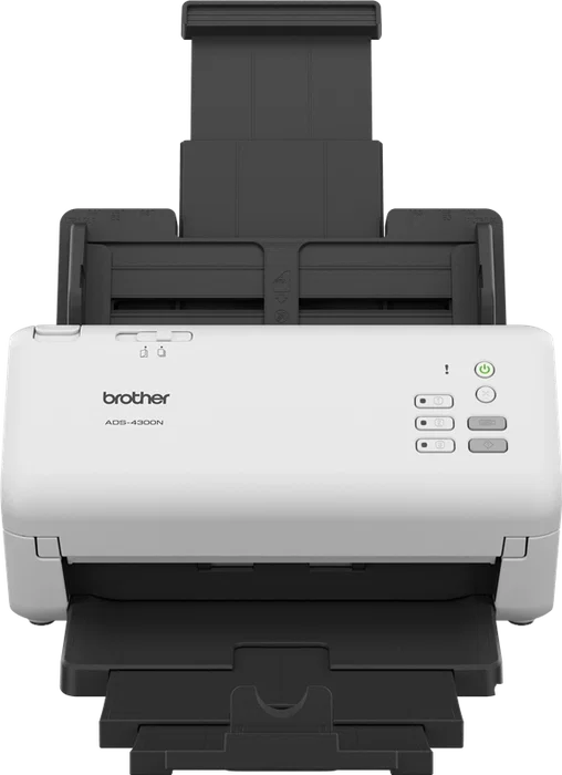 Brother ADS-4300N Escáner Profesional de Alta Velocidad con ADF y Conexión de Red Brother ADS-4300N Escáner Profesional de Alta Velocidad con ADF y Conexión de Red