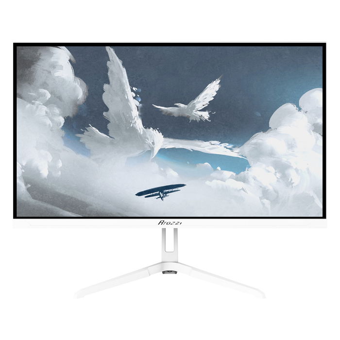 Arozzi Nova 24" Monitor Gaming, 60.5 cm, Full HD, Panel IPS, 200Hz, 1ms, HDR, Blanco - Modelo Arozzi TFT Nova 24" IPS 200Hz weiss Arozzi Nova 24" Monitor Gaming, 60.5 cm, Full HD, Panel IPS, 200Hz, 1ms, HDR, Blanco - Modelo Arozzi TFT Nova 24" IPS 200Hz weiss