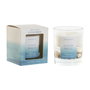 DKD Home Decor Vela Cristal con Conchas Blanca 182g