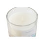 DKD Home Decor Vela Cristal con Conchas Blanca 182g
