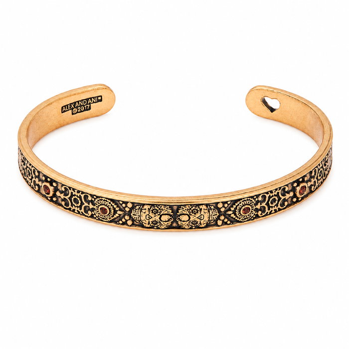 Alex And Ani Pulsera Calavera Dorado 20cm Alex And Ani Pulsera Calavera Dorado 20cm