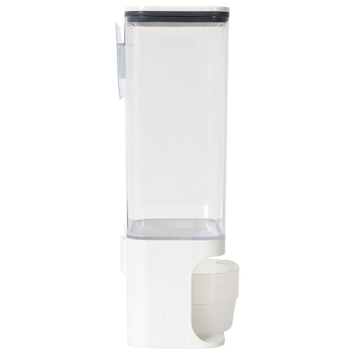 Cook Concept Dispensador 1,5 L para Cereales, Café, Frutos Secos, con Vaso Graduado y Fijación a Pared