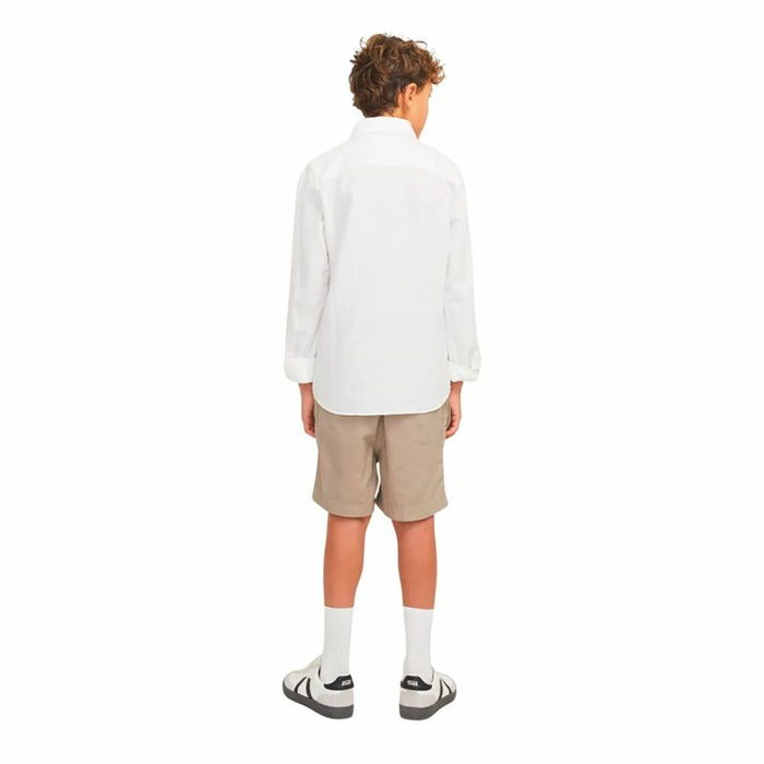 Pantalón corto Jack & Jones Jpstjaiden Jjcampaign Blanco Natural Infantil Unisex