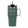 Vaso con Pajita Regatta Thermo Insulated Mug 600 ml Verde Acero Inoxidable