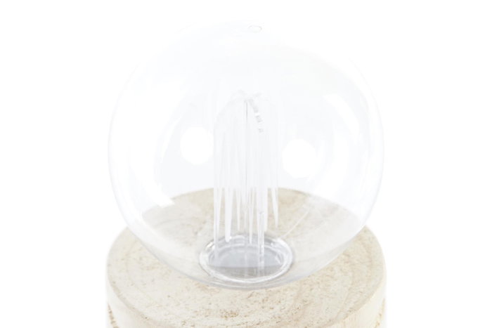 DKD Home Decor Decoracion Luminosa Boho Natural 8 x 17 x 8 cm (4 Unidades) DKD Home Decor Decoracion Luminosa Boho Natural 8 x 17 x 8 cm (4 Unidades)