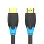 Vention AACBH Cable HDMI 2.0 4K Ultra HD 60Hz 18Gbps, 2 Metros, Negro, para TV, Monitor, PS4, Xbox, Conector Chapado en Oro y Cubierta de Nylon