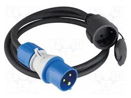AS SCHWABE Prolongador de Alimentación PowerLight H07RN-F 3G2,5mm2 1,5m