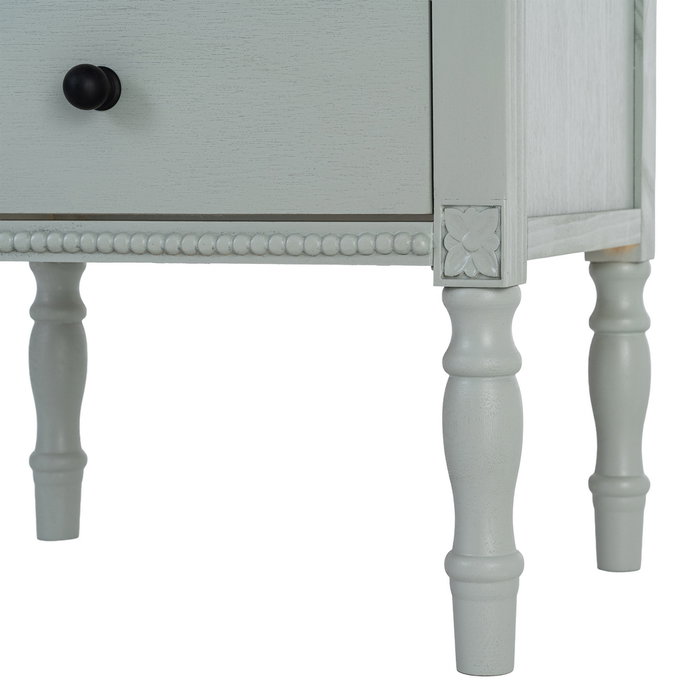 Mesita Verde Claro Dm 43 X 33 X 61 cm Mesita Verde Claro Dm 43 X 33 X 61 cm