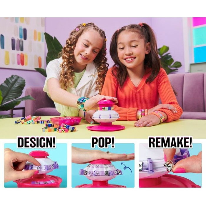 Spin Master Máquina de pulseras estilo Pop Strass y Glitter