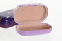 DKD Home Decor Estuche Lentillas Lila Rosa Moderno 5.7 x 3 x 9.6 cm (12 Unidades)