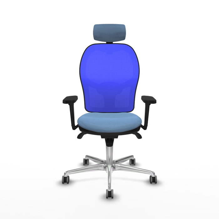 PIQUERAS Y CRESPO Silla de oficina Jorquera Azul cielo/Azul PIQUERAS Y CRESPO Silla de oficina Jorquera Azul cielo/Azul