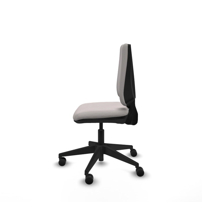 PIQUERAS Y CRESPO Silla de oficina Elche blanca con mecanismo de contacto permanente PIQUERAS Y CRESPO Silla de oficina Elche blanca con mecanismo de contacto permanente