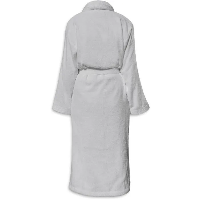 Le Temps D'Un Bain Bata de baño HORA DEL BAÑO Talla M 100% algodón 500 g/m² Gris claro Unisex