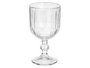 VIVALTO Copa de vino rayas transparente 380ml