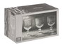 VIVALTO Copa de vino rayas transparente 380ml