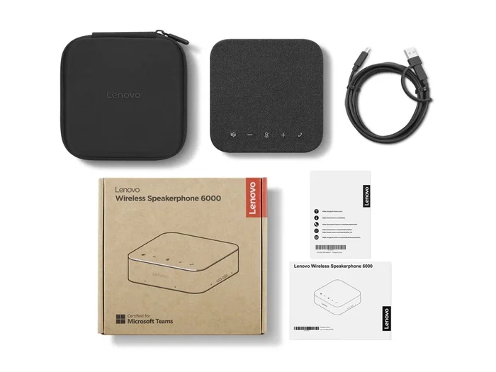 Lenovo Wireless Speakerphone 6000 Negro