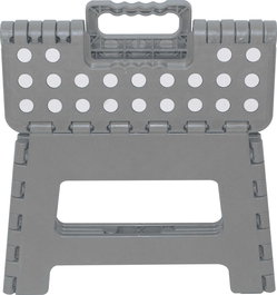 Marbueno Taburete Plegable Escalón de Plástico Color Gris 31,5x25x22 cm Cocina, Baño MARBUENO SUMMER 10533G