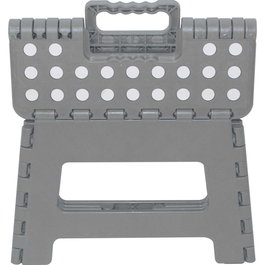 Marbueno Taburete Plegable Escalón de Plástico Color Gris 31,5x25x22 cm Cocina, Baño MARBUENO SUMMER 10533G