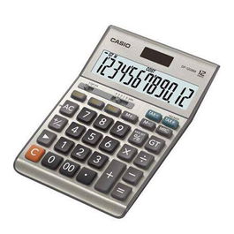 Casio DF-120BM Calculadora de Oficina Sobremesa 12 Dígitos Gris