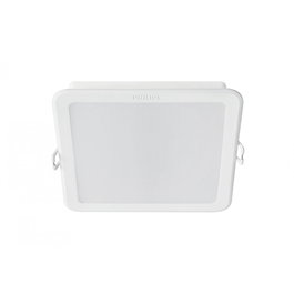 Philips Downlight LED Meson Empotrable Cuadrado Blanco 13W 1300Lm