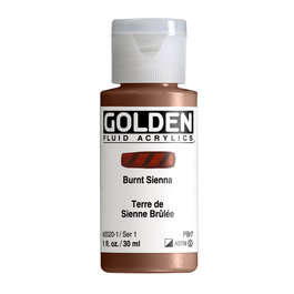 Golden Fluid Colores Acrílicos Tierra De Siena Tostada 30 ml