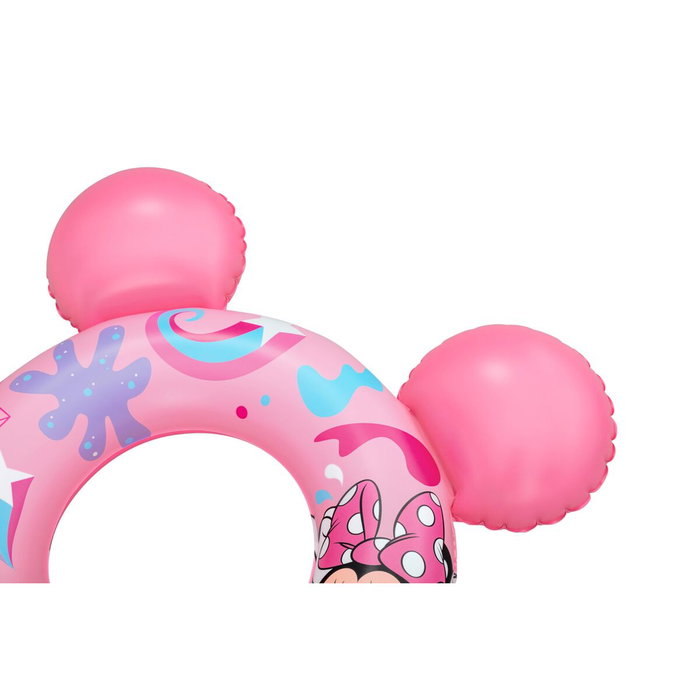 Bestway Flotador Disney Minnie Mouse Con Orejas 74x76 cm +3 a 6 Años Piscina y Playa 09111 Bestway Flotador Disney Minnie Mouse Con Orejas 74x76 cm +3 a 6 Años Piscina y Playa 09111