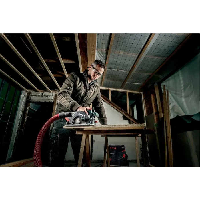 Metabo Sierra Circular Portátil KS 18 LTX 57 18V con MetaBOX 340