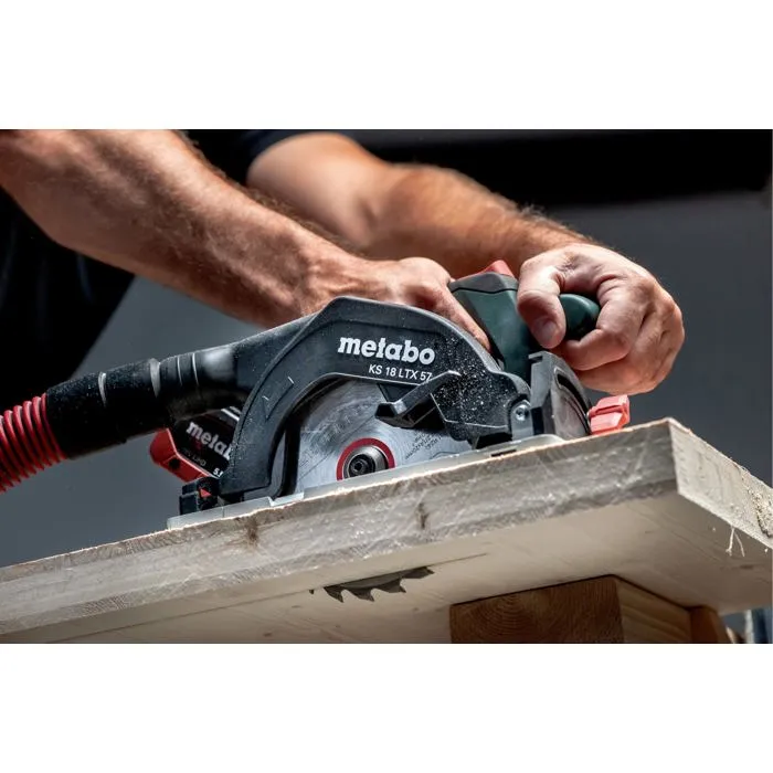 Metabo Sierra Circular Portátil KS 18 LTX 57 18V con MetaBOX 340