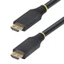 StarTech.com Cable HDMI Activo de 15m con Conectores de Agarre, UHD 4K60Hz/1440p 144Hz, 18Gbps, Negro