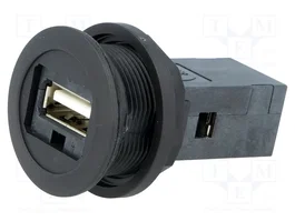 HARTING Conector hembra USB har-port 22mm IP20 negro