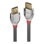 Lindy Cromo Line Cable HDMI High Speed 2m Triple Blindado Chapado Oro 24K Soporte 4K UHD 60Hz 18Gbps