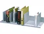 Paperflow Organizador de armario gris ajustable 802 mm