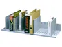 Paperflow Organizador de armario gris ajustable 802 mm