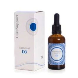 CURESUPPORT Vitamina D3 Liposomal 60ml Sabor Albaricoque