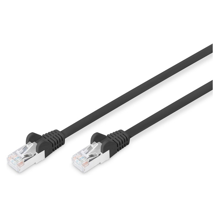 DIGITUS CAT6 RJ45 S/FTP Patchkabel 5.0m schwarz Cable de Red Ethernet Cat6 SF/UTP con Conectores RJ45, 5 Metros, Negro DIGITUS CAT6 RJ45 S/FTP Patchkabel 5.0m schwarz Cable de Red Ethernet Cat6 SF/UTP con Conectores RJ45, 5 Metros, Negro
