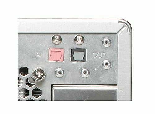 Shuttle Cable SPDIF 0.15 m Gris - Cable de Audio Digital con Conectores SPDIF Derechos - Kit de Extensión SPDIF